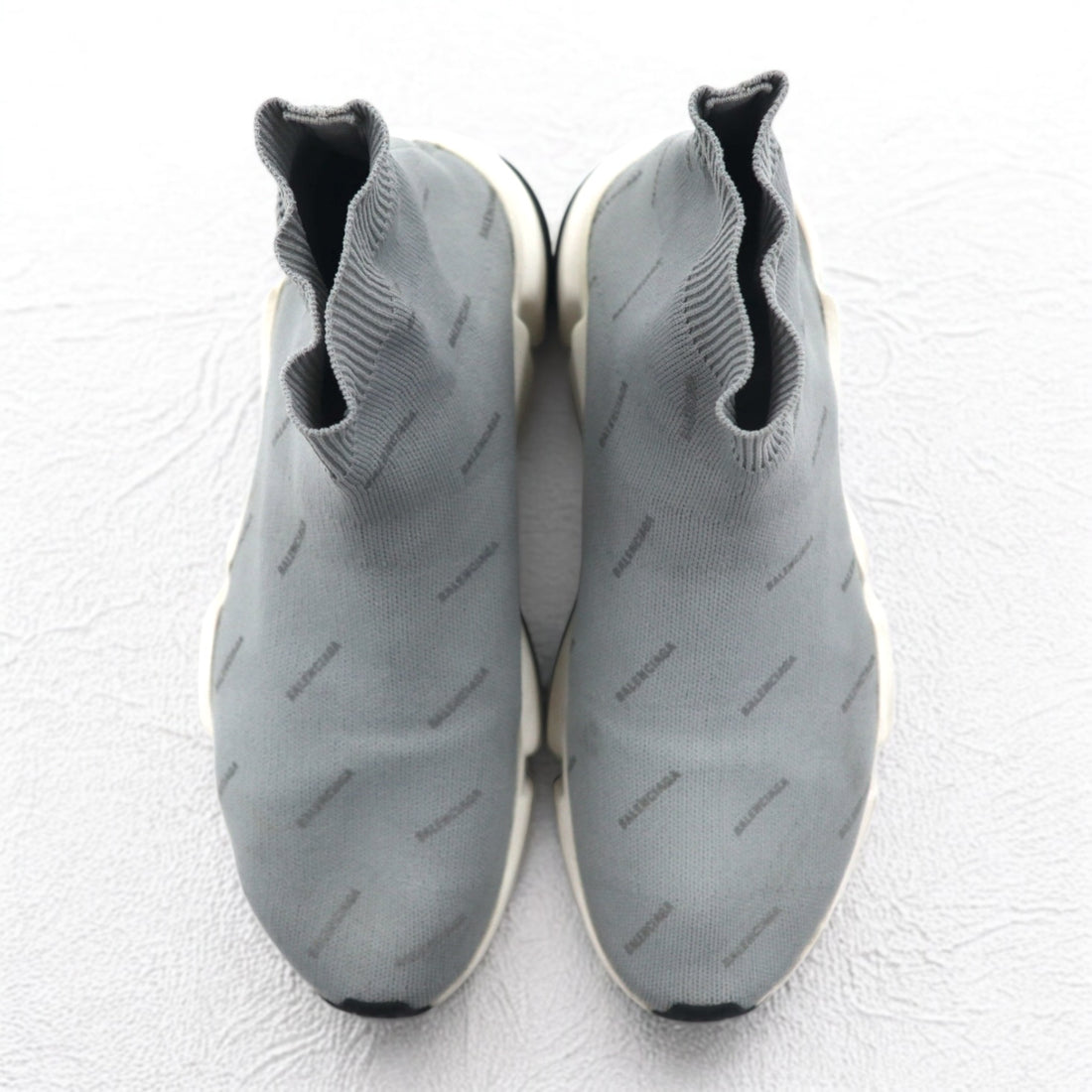 BALENCIAGA Speed ​​Trainer Reflective Sneakers 27cm Grey Socks 512527