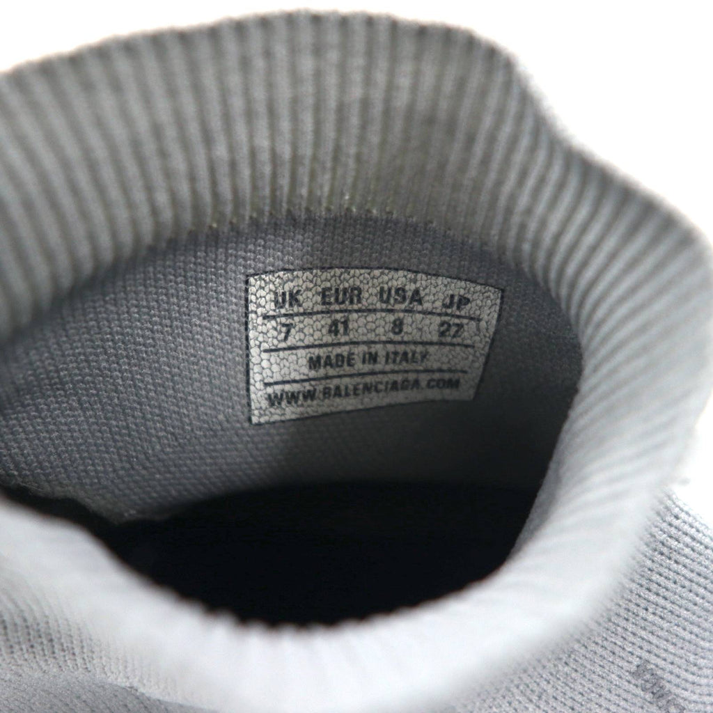 BALENCIAGA Speed ​​Trainer Reflective Sneakers 27cm Grey Socks 512527