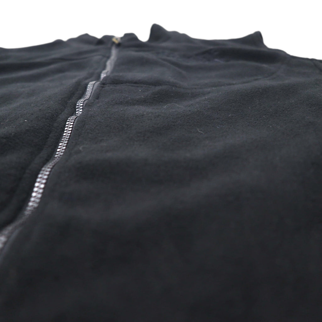 HARLEY DAVIDSON Embroidered Skull Fleece Vest, XL, Black, Polyester
