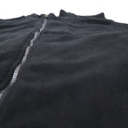 HARLEY DAVIDSON Embroidered Skull Fleece Vest, XL, Black, Polyester