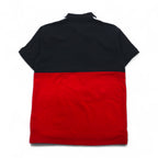 POLO RALPH LAUREN Big Pony Embroidered Polo Shirt, Size M, Black and Red, Pique Emblem Patch