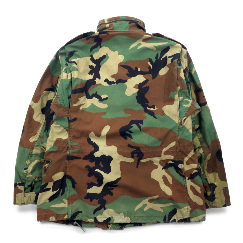 US ARMY 90s M-65 Field Jacket, M, Khaki, Camouflage, Military, 8415-01-099-7835