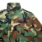 US ARMY 90s M-65 Field Jacket, M, Khaki, Camouflage, Military, 8415-01-099-7835