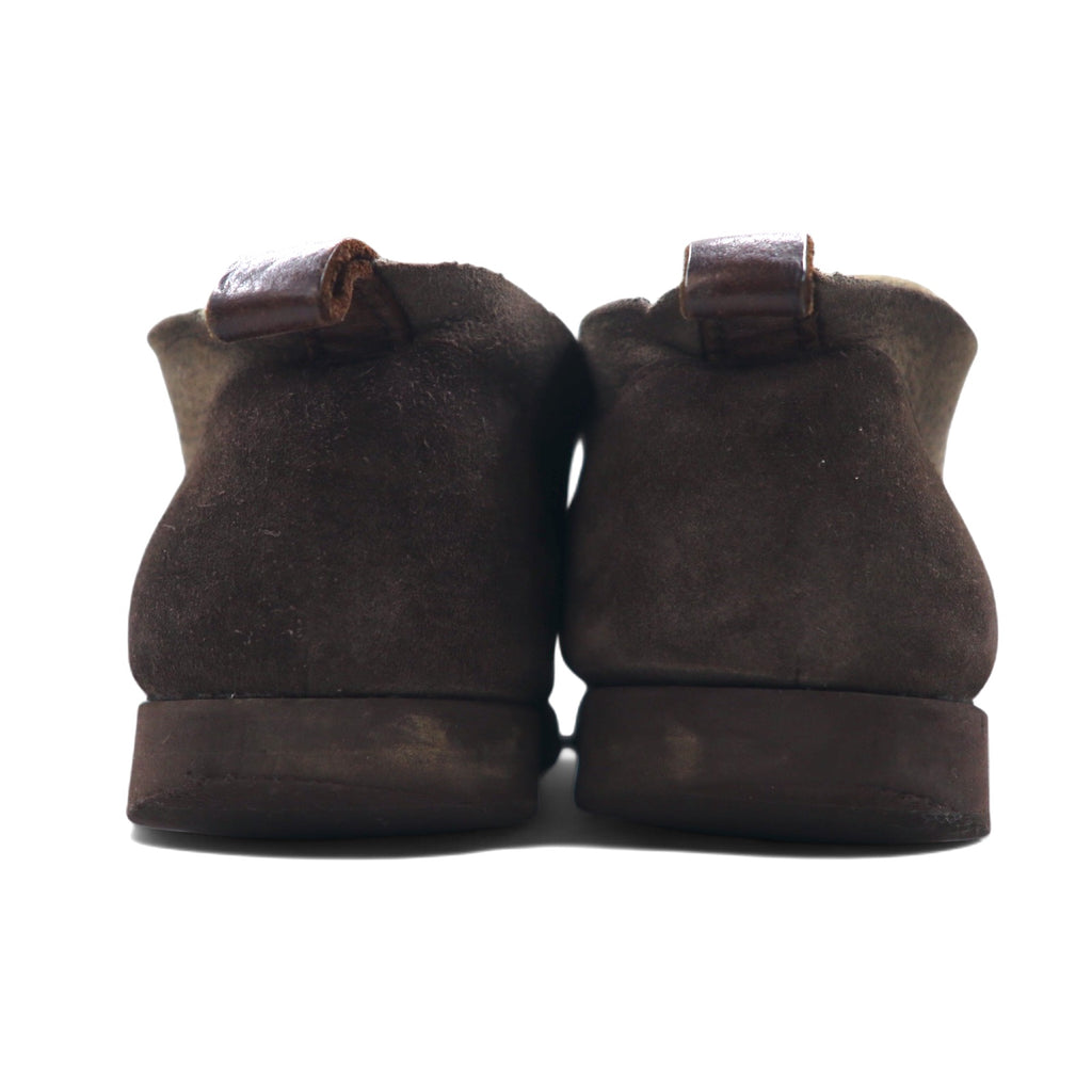 Hender Scheme Mouton Lace Shoes 27-27.5cm Brown Mouton Lace Fleece Lining Leather