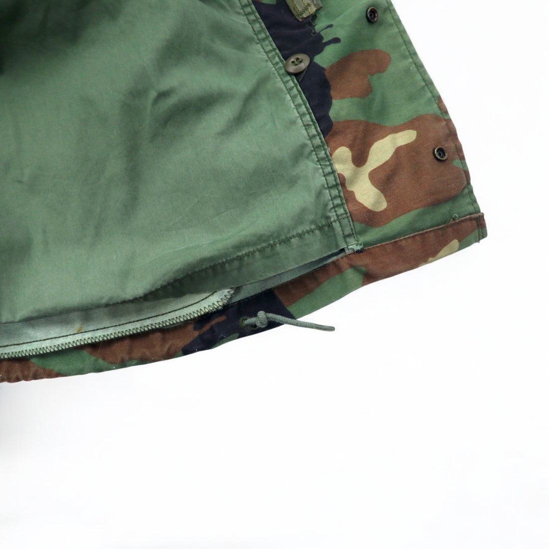 US ARMY 90s M-65 Field Jacket, M, Khaki, Camouflage, Military, 8415-01-099-7835