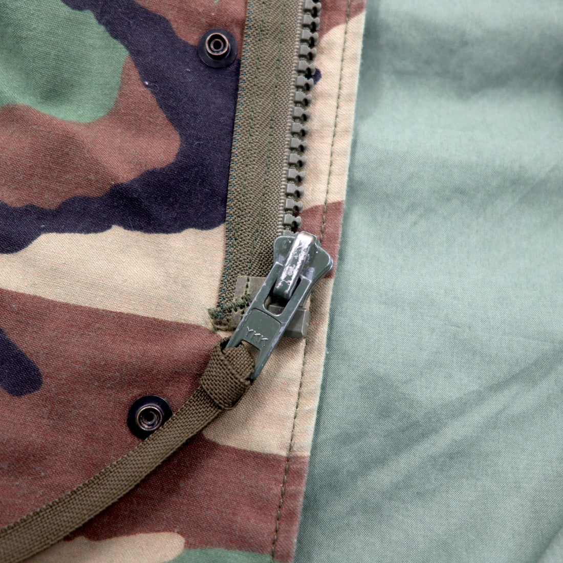 US ARMY 90s M-65 Field Jacket, M, Khaki, Camouflage, Military, 8415-01-099-7835