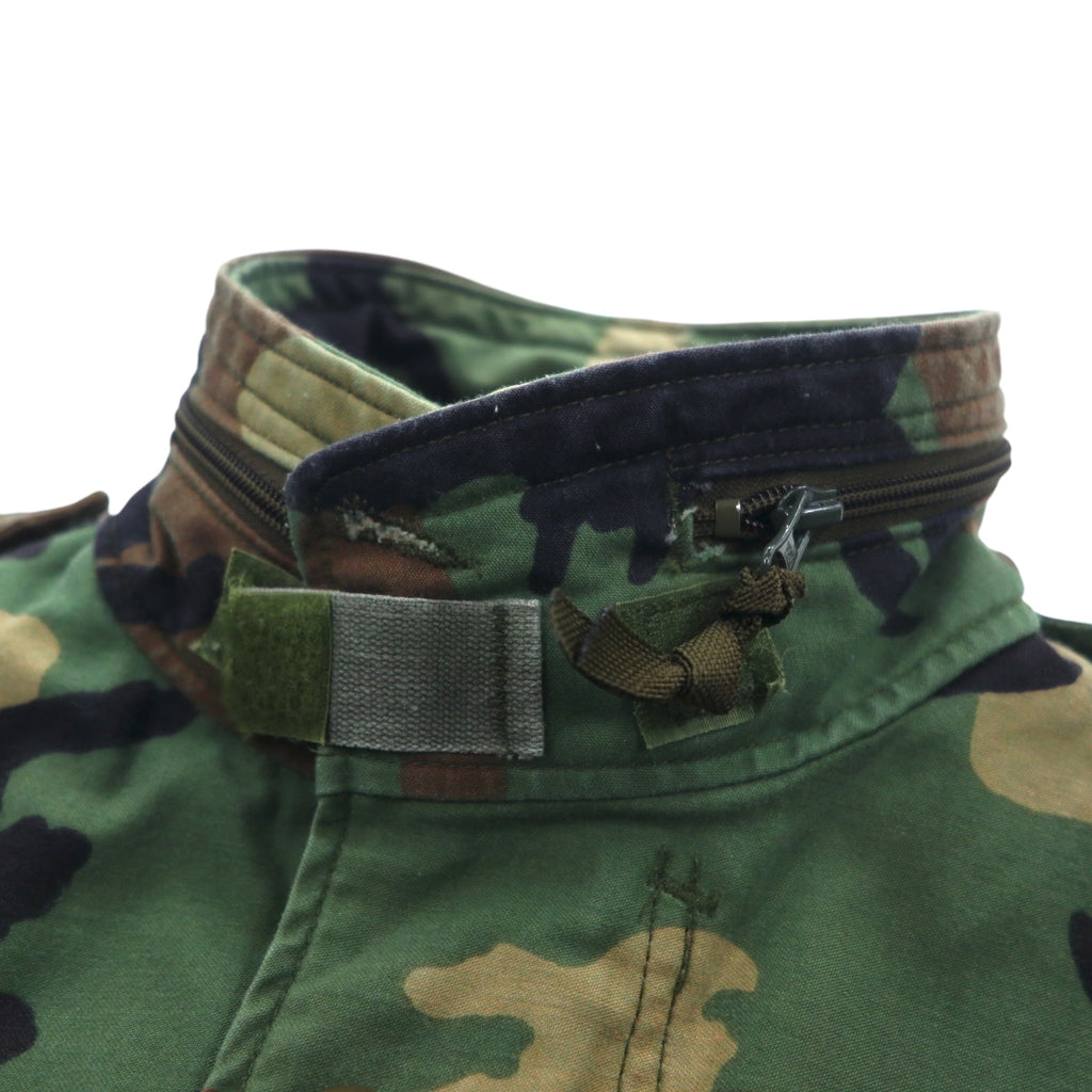 US ARMY 90s M-65 Field Jacket, M, Khaki, Camouflage, Military, 8415-01-099-7835