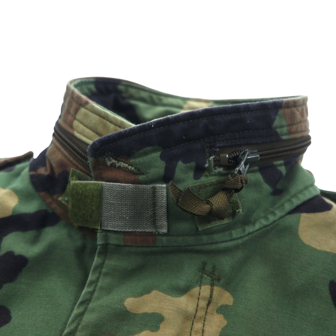 US ARMY 90s M-65 Field Jacket, M, Khaki, Camouflage, Military, 8415-01-099-7835