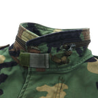 US ARMY 90s M-65 Field Jacket, M, Khaki, Camouflage, Military, 8415-01-099-7835