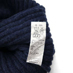 LLBean Commando Merino Wool Knit Sweater, Size M, Navy, 228194