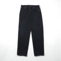 Levi's 90s Made in USA 550 Baggy Tapered Denim Jeans, Size L, Black, Relaxed Fit, 550-0260