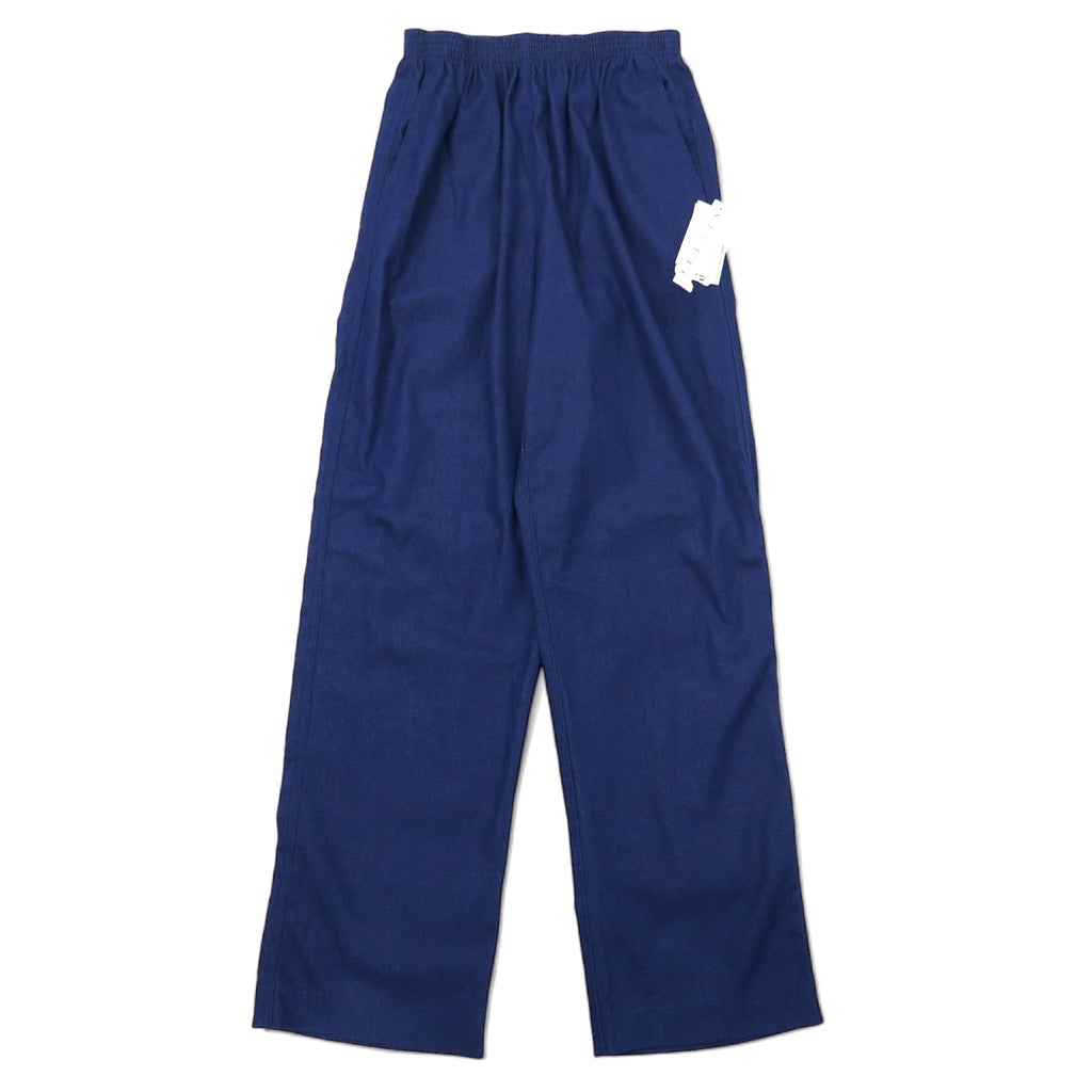 日本然リトテ-古着オンライン-alfred dunner イージー デニムパンツ 6P ブルー コットン ストレッチ 未使用品-alfred dunner easy denim pants 6P blue cotton stretch Unused