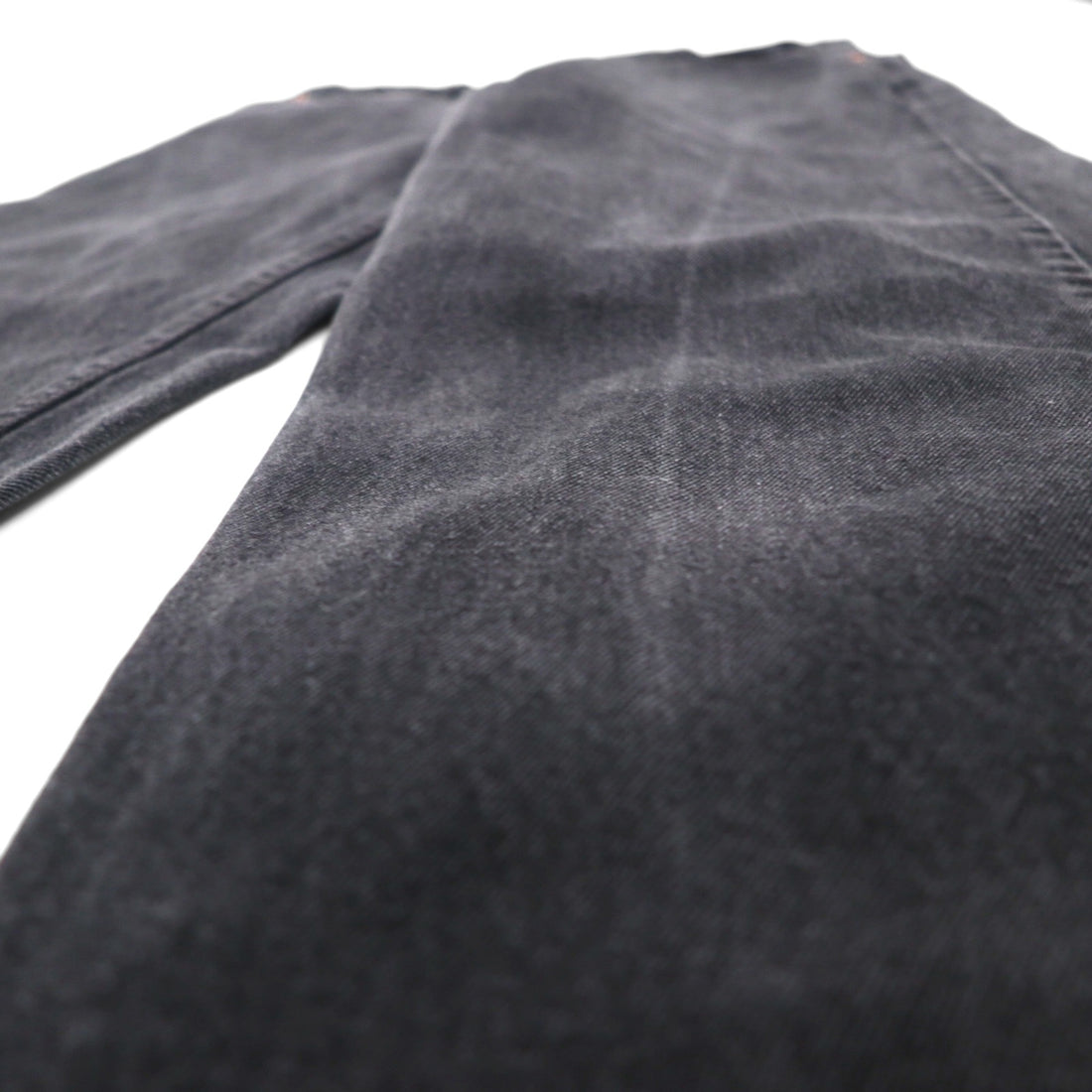 Levi's 90s Made in USA 550 Baggy Tapered Denim Jeans, Size L, Black, Relaxed Fit, 550-0260