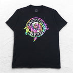 GRATEFUL DEAD Grateful Dead Band T-Shirt M Black Cotton Dancing Bear