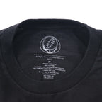 GRATEFUL DEAD Grateful Dead Band T-Shirt M Black Cotton Dancing Bear