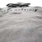 RLX Ralph Lauren Reverse Weave Hoodie, Size L, Gray, Arch Logo, ASPEN MOUNTAIN