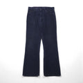 Levi's 1980s USA Made 517 Bootcut Corduroy Chino Pants, Size L, Navy, 1517 42TALON Button Back, 513 White Tab