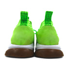 VERSACE Made in Italy Chain Reaction Sneakers 29cm Green Mesh