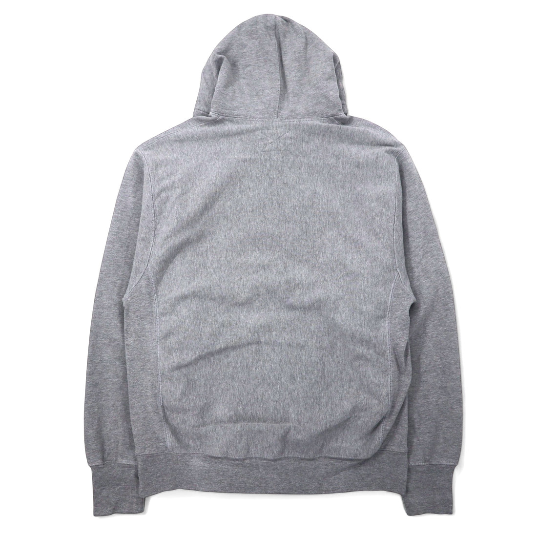 90s STEVE AND BARRY'S Reverse Weave Pullover Hoodie, Medium, Gray, Cotton, College, Indiana Arch Logo
