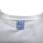 ocean pacific long sleeve t-shirt medium white cotton sleeve print