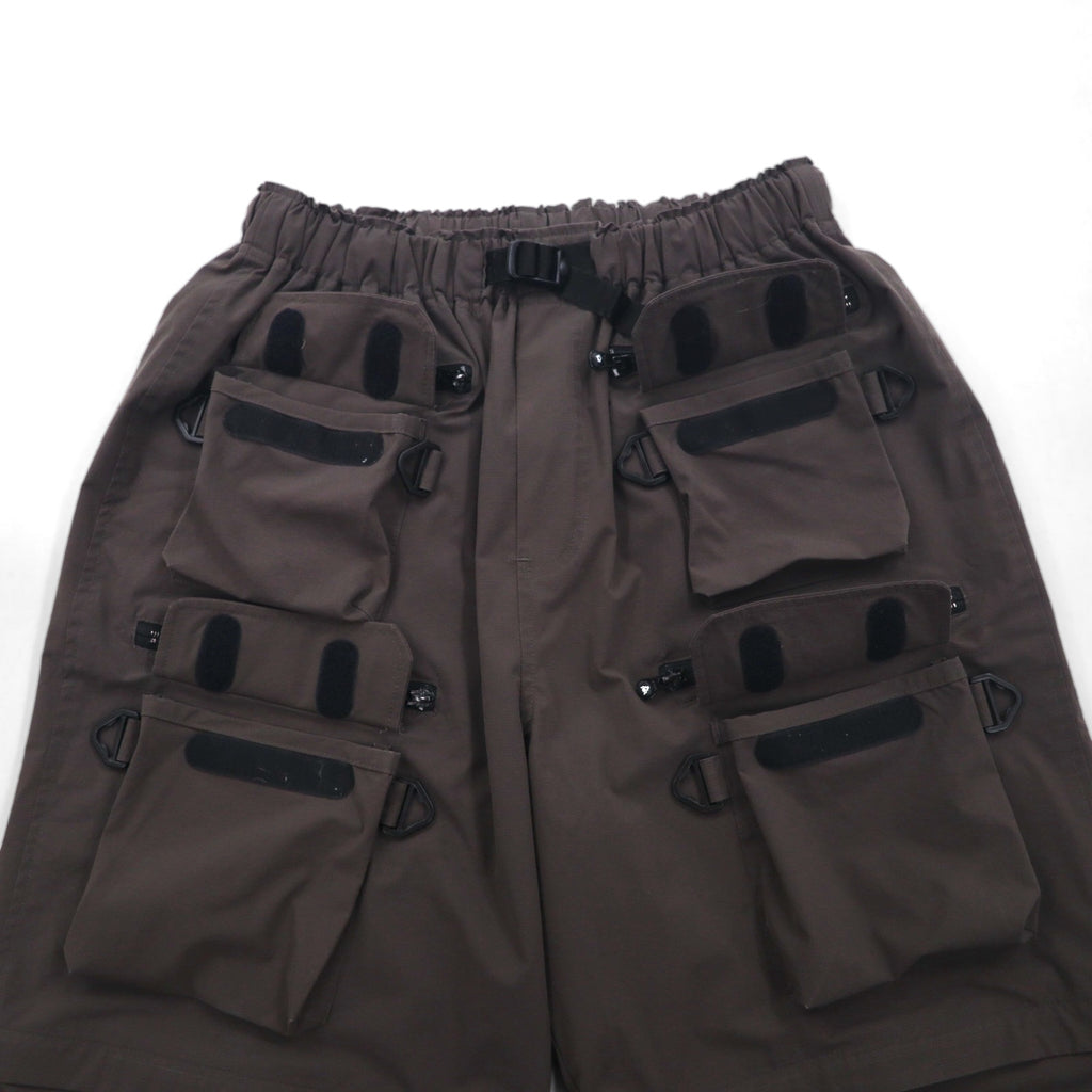 SOUTH 2 WEST 8 マルチポケット 2WAY パンツ Multi-Pocket Belted 2 Way Pant Poly Ripstop S グレー 22SS KP793