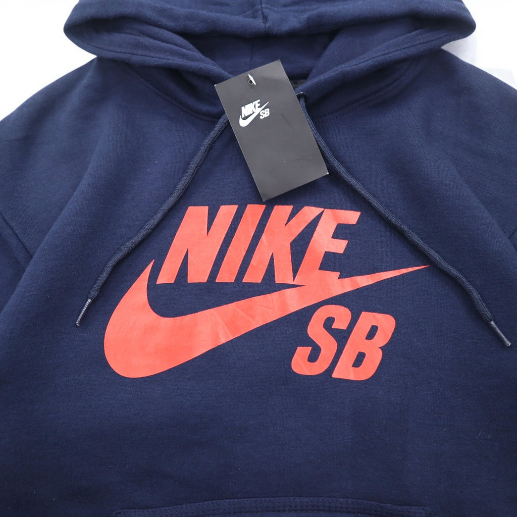 NIKE SB Icon Pullover Essential Hoodie S Navy Icon Hoody AJ9733-451 Made in Pakistan