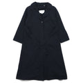 TOWNE BY LONDON FOG 90s detachable hood trench coat, M, black, polyester, cotton, detachable liner