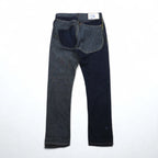 KAPITAL もったいない デニムパンツ MOTTAINAI Denim Pants ジーンズ M ツートン 牛乳パックラベル EK-682