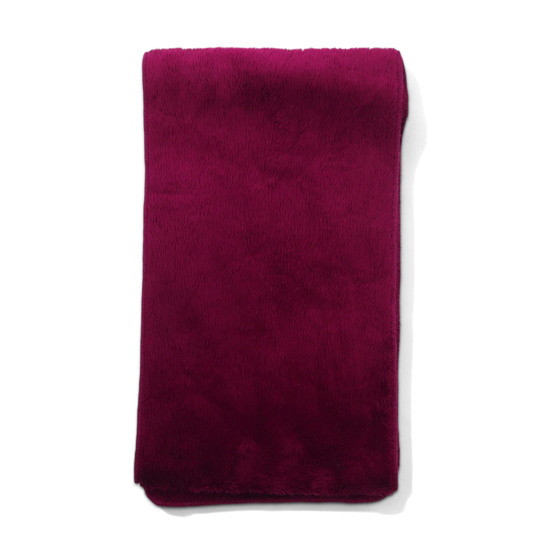 THE NORTH FACE Fleece Scarf Purple Polyester Logo Embroidery