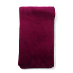 THE NORTH FACE Fleece Scarf Purple Polyester Logo Embroidery