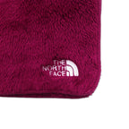 THE NORTH FACE Fleece Scarf Purple Polyester Logo Embroidery
