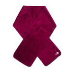 THE NORTH FACE Fleece Scarf Purple Polyester Logo Embroidery