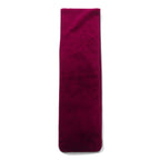 THE NORTH FACE Fleece Scarf Purple Polyester Logo Embroidery