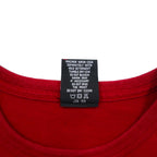 POLO JEANS COMPANY RALPH LAUREN 90s Two-Tone Docking T-Shirt, Size L, Red and Navy, Cotton