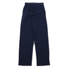 POLO RALPH LAUREN Logo Print Easy Pants S Navy Yellow Cotton Big Pony