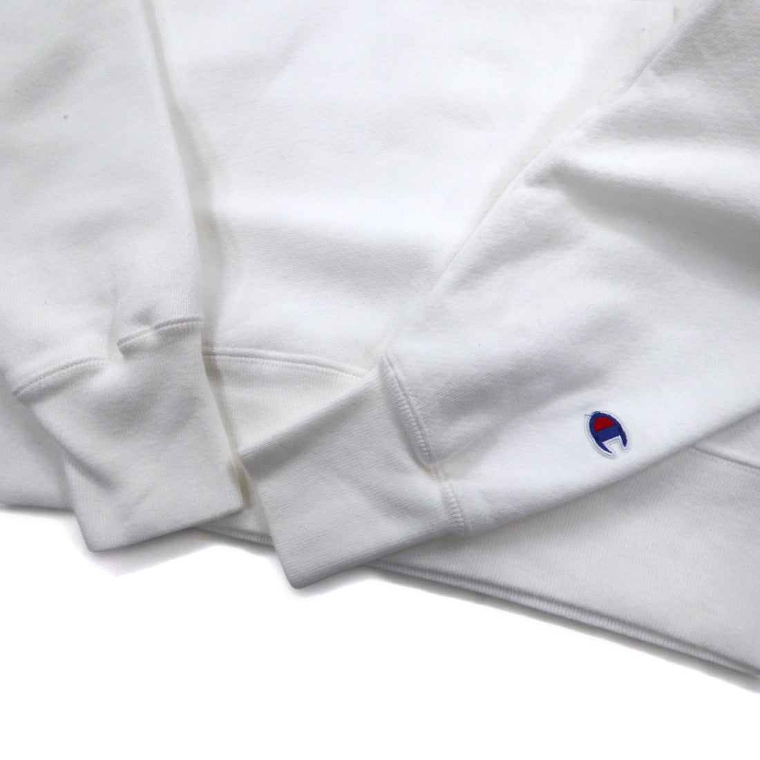 Champion Reverse Weave Pullover Hoodie 2XL White Cotton Fleece Lining EAGLE BASEBALL Blue Single Tag Reprint Made in Honduras