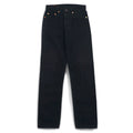 Levi's Euro Levi's 615 Black Denim Pants Medium Zipper Fly 615-0285