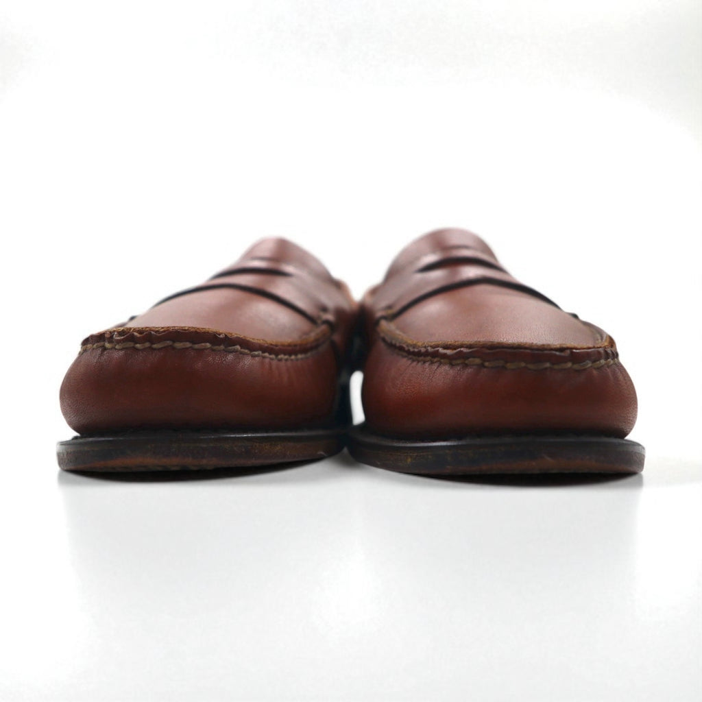 Dexter USA-made penny loafers, size 26.5cm, brown leather