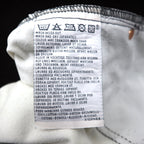Levi's Euro Levi's 615 Black Denim Pants Medium Zipper Fly 615-0285