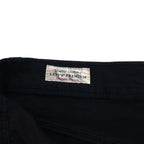 LEVI'S PREMIUM トルコ製 ハイウエスト アンクル デニムパンツ 30 ブラック コットン ビッグE RIBCAGE STRAIGHT ANKLE BLACK HEART 72693-0012