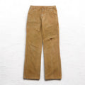 Carhartt Duck Work Pants, Medium, Beige, Cotton, Made in Nicaragua