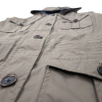 Timberland Mountain Parka M Khaki Polyester Waterproof HYVENT Drawcord