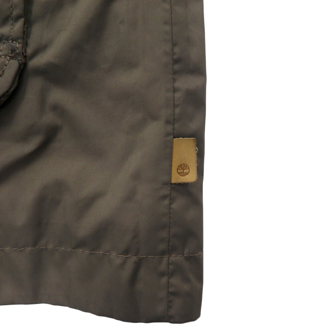 Timberland Mountain Parka M Khaki Polyester Waterproof HYVENT Drawcord