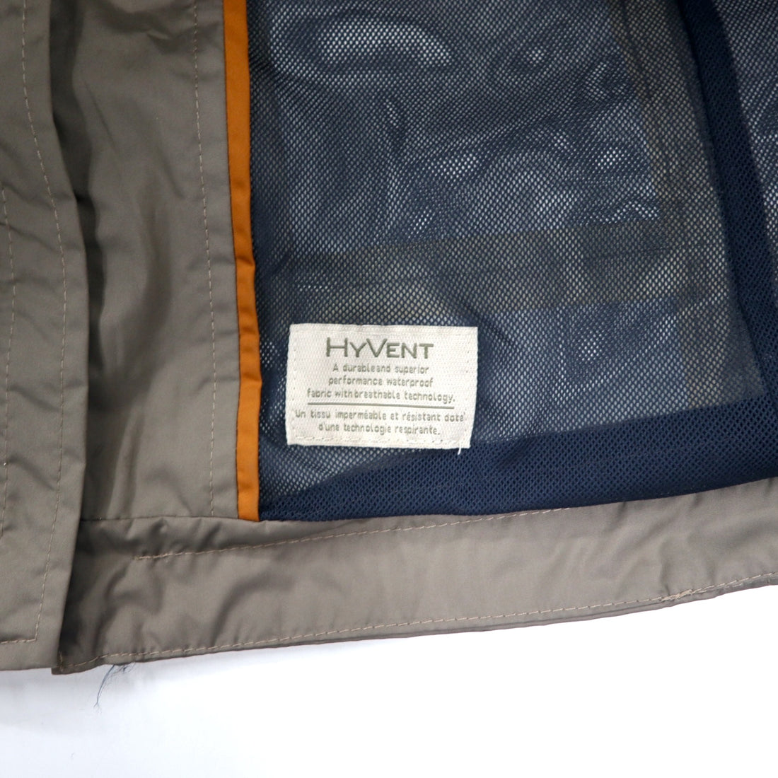 Timberland Mountain Parka M Khaki Polyester Waterproof HYVENT Drawcord