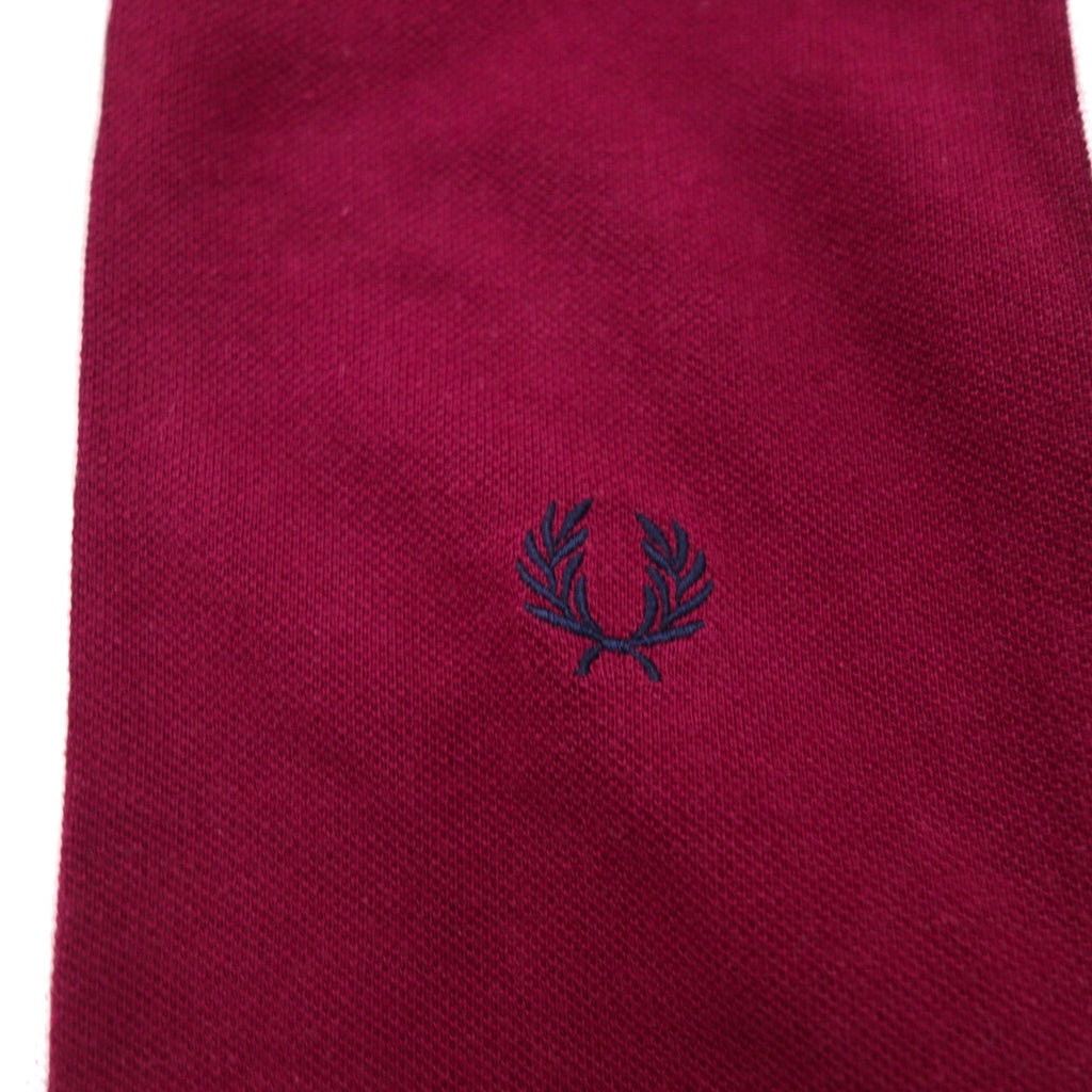FRED PERRY Polo Shirt, Size M, Multicolor Striped Cotton, Pique, with Embroidered Logo