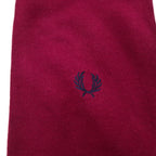 FRED PERRY Polo Shirt, Size M, Multicolor Striped Cotton, Pique, with Embroidered Logo