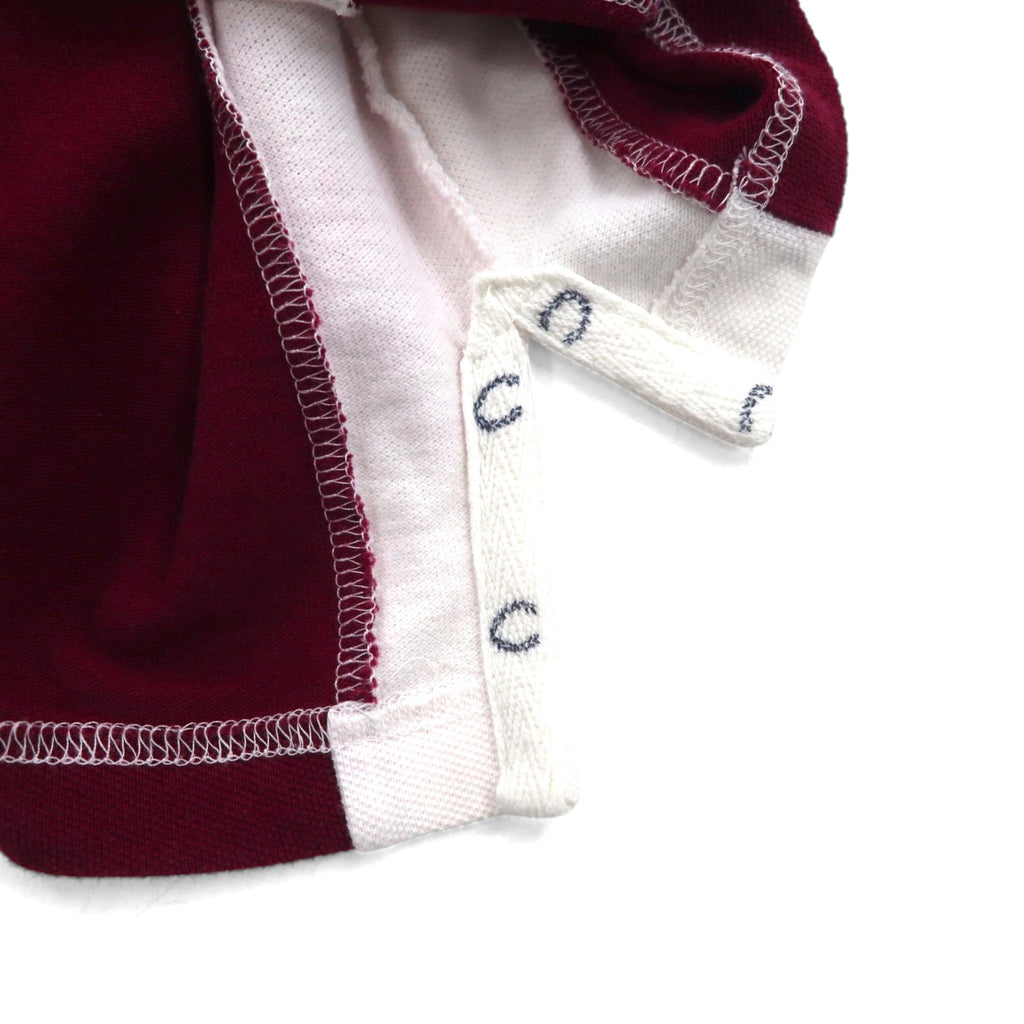 FRED PERRY Polo Shirt, Size M, Multicolor Striped Cotton, Pique, with Embroidered Logo