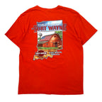 HARLEY DAVIDSON ロゴプリント Tシャツ ポケT 2XL オレンジ コットン FORT WAYNE, INDIANA ビッグサイズ