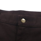 Lee 70s USA Made Flare Slacks Pants Bootcut L Brown 42 TALON Zip Polyester