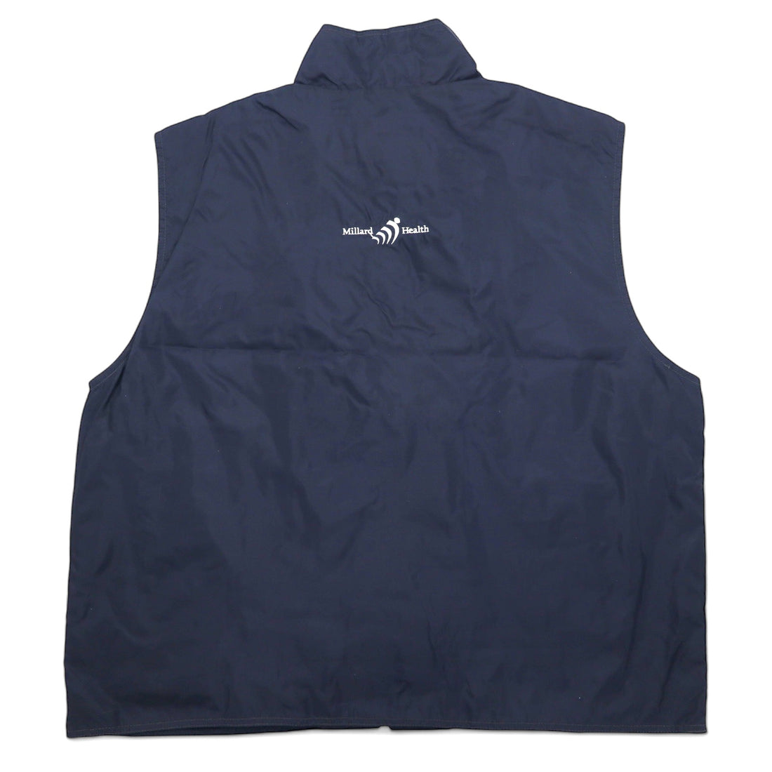 90s URBAN NORTH END nylon tech vest XL navy mesh liner